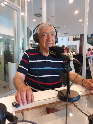 Joan Vilalta, director i presentador de "El Club del Jazz" / RÀDIO CASTELLDEFELS.