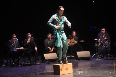"Polito" va portar el seu espectacle al Teatre Plaza / RAMON JOSA