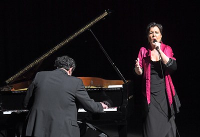 Carmen Linares, al Teatre Plaza / RAMON JOSA.