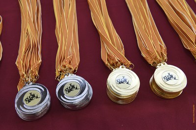Les medalles de la primera edició del Torneig / RAMON JOSA