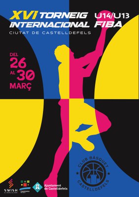 Cartell del XVI Torneig FIBA Castelldefels masculí