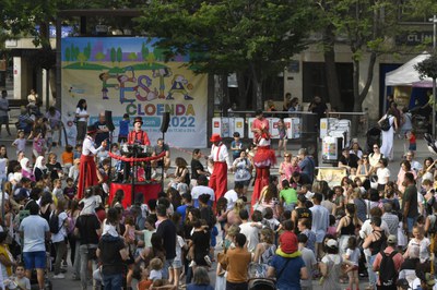 Una de les activitats de la Festa de cloenda de l'any passat / RAMON JOSA