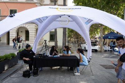 Carpa de Ràdio Castelldefels / ORIOL PAGÈS