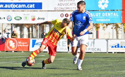 La UE Castelldefels va perdre a Vilafranca / FC VILAFRANCA.