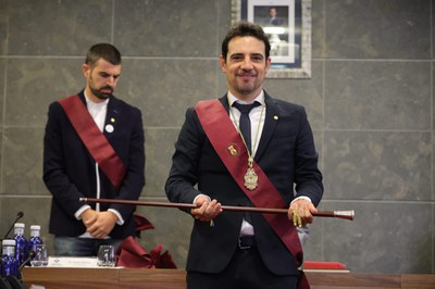 Manuel Reyes, nou alcalde de Castelldefels / ORIOL PAGÈS.