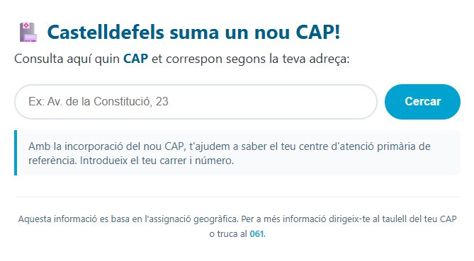 CAP Castelldefels CAP Castelldefels