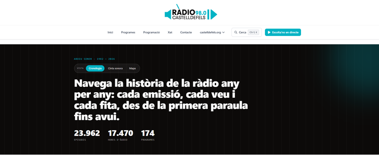Arxiu Ràdio Castelldefels 2026 Arxiu Ràdio Castelldefels 2026