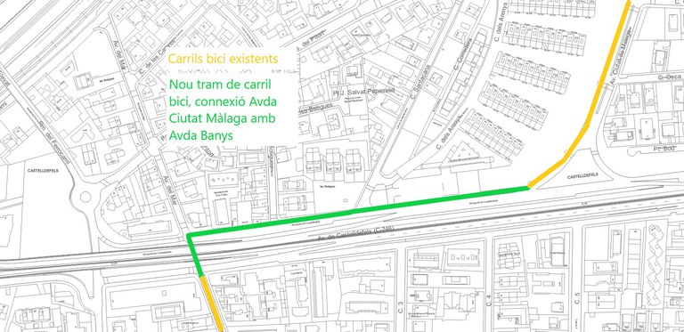 Carril bici entre av Malaga i av Banys setembre 2025.jpg