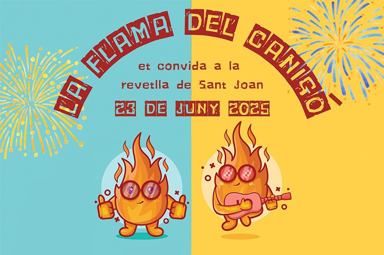 Cartell Principal de La Flama del Canigó