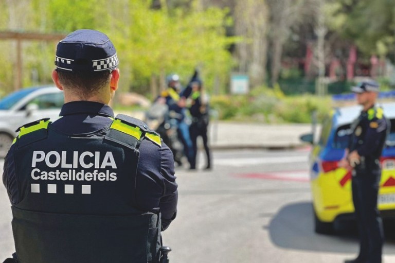 Fotografia d'agents de la Policia Local