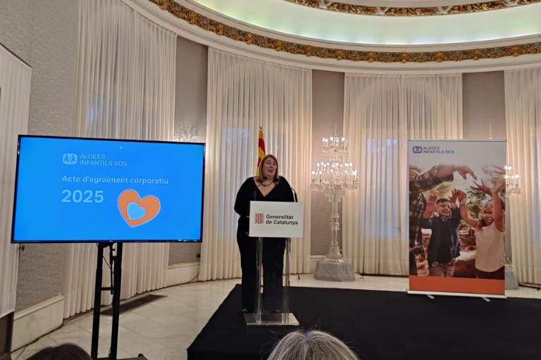Acte agraïment corporatiu 2025 d'Aldees Infantils SOS