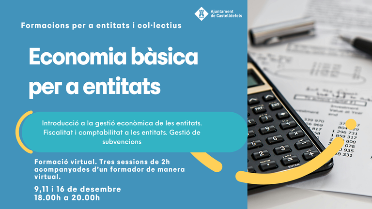 Comencen les formacions a entitats: Gestió, Comunicació i Tresoreria!