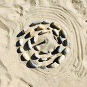 Land Art de playa