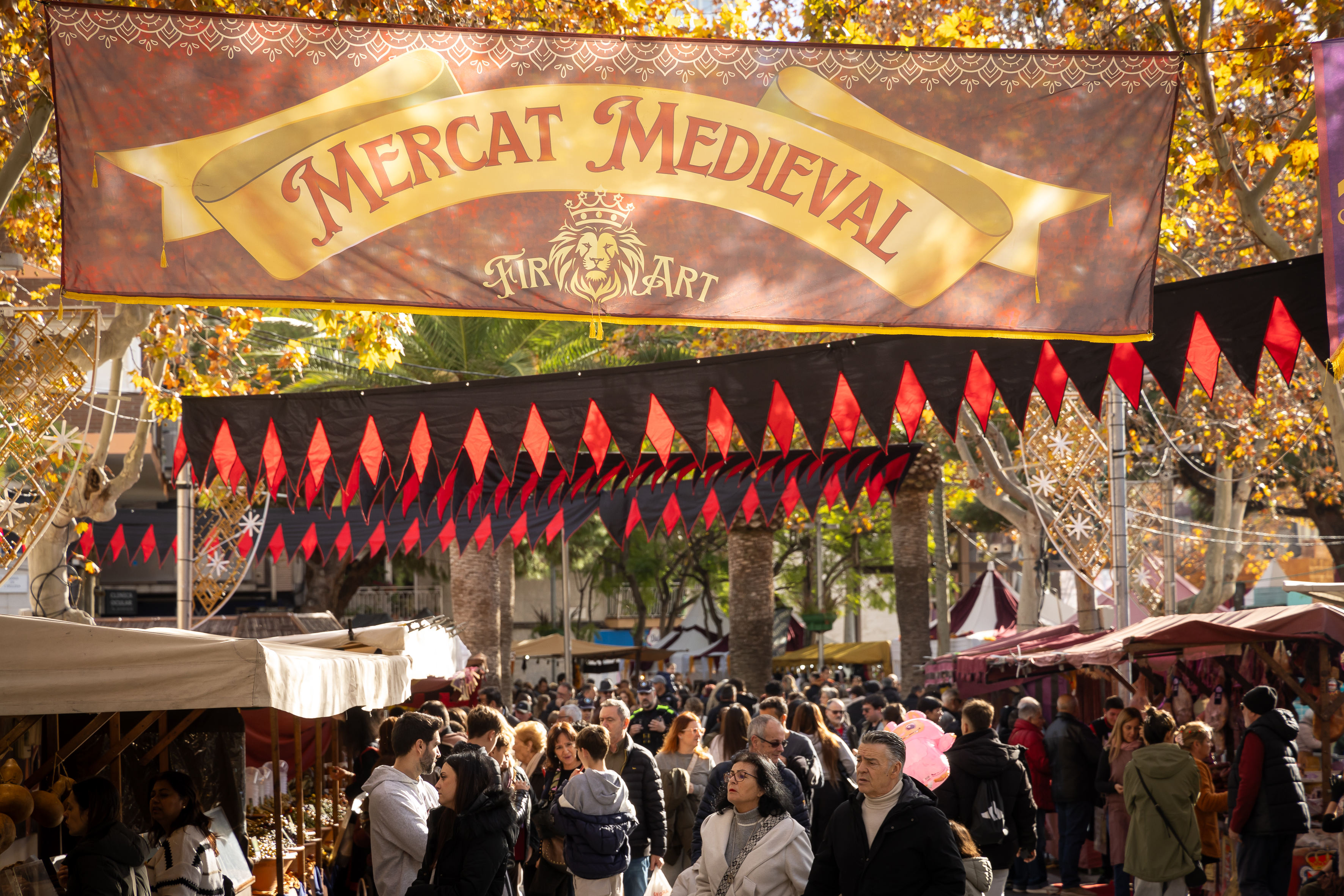 Una imagen del Mercado Medieval / ORIOL PAGÈS