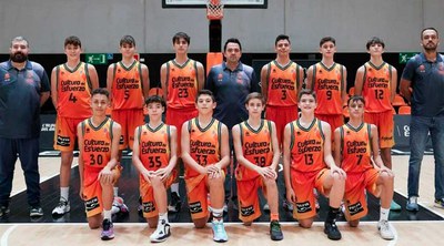 El Valencia Basket U14, representante del club ganador el año pasado