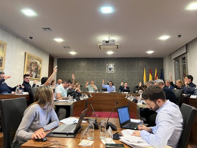Imagen del Pleno del pasado mes de marzo / REDACCIÓN.