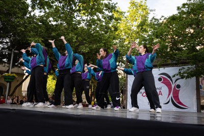 Una de las actuaciones del Día Internacional de la Danza 2023 / ORIOL PAGÈS.