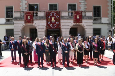 Los 25 concejales y concejalas del nuevo consistorio / RAMON JOSA