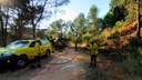 Máxima prudencia frente al elevado riesgo de incendio forestal