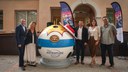Muestra de contenedores Ecovidrio Disney en Castelldefels