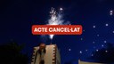 Se cancela el acto de encendido de bengalas