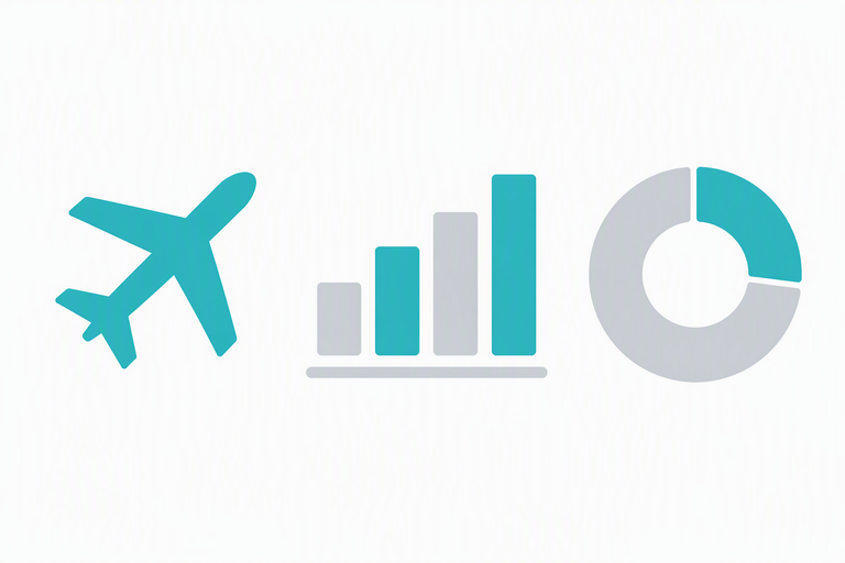 Datos de actividad aeroportuaria en Castelldefels