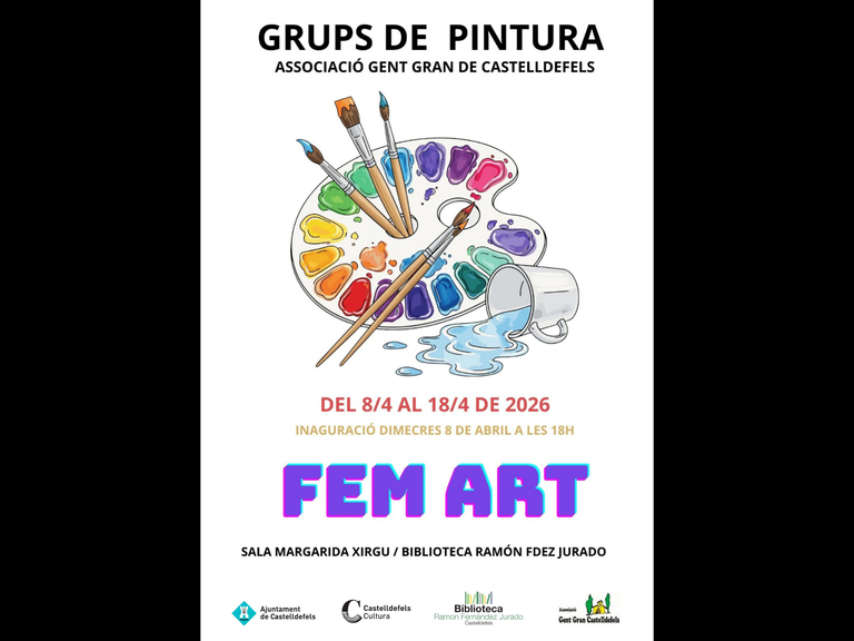 Fem Art de la Associación Gent Gran